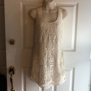 Staring at Stars Cream colored lace dress